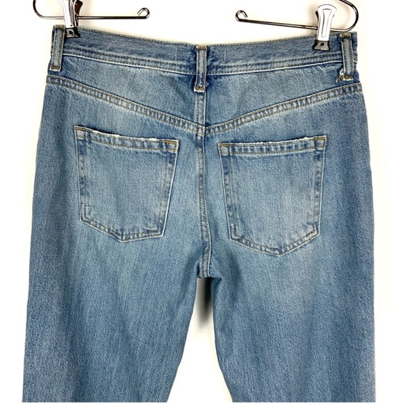 Free People We The Free Maggie Straight Jean Light Stone Wash - Picture 11 of 15